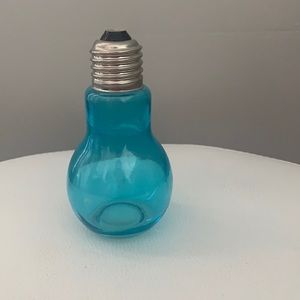 Blue Light Bulb Jar